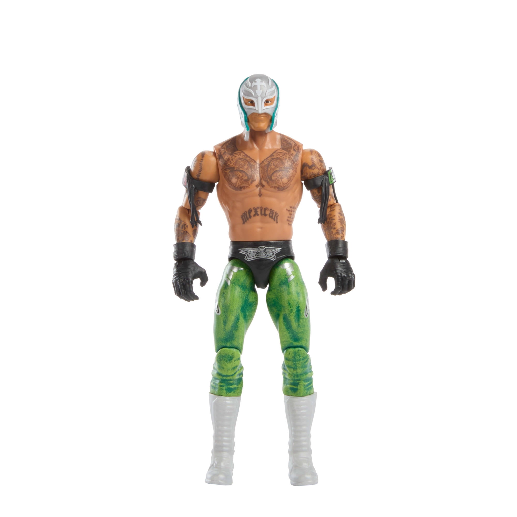 WWE Rey Mysterio Action Figure, Main Event Series #157, 6-inch Collectible with Articulation