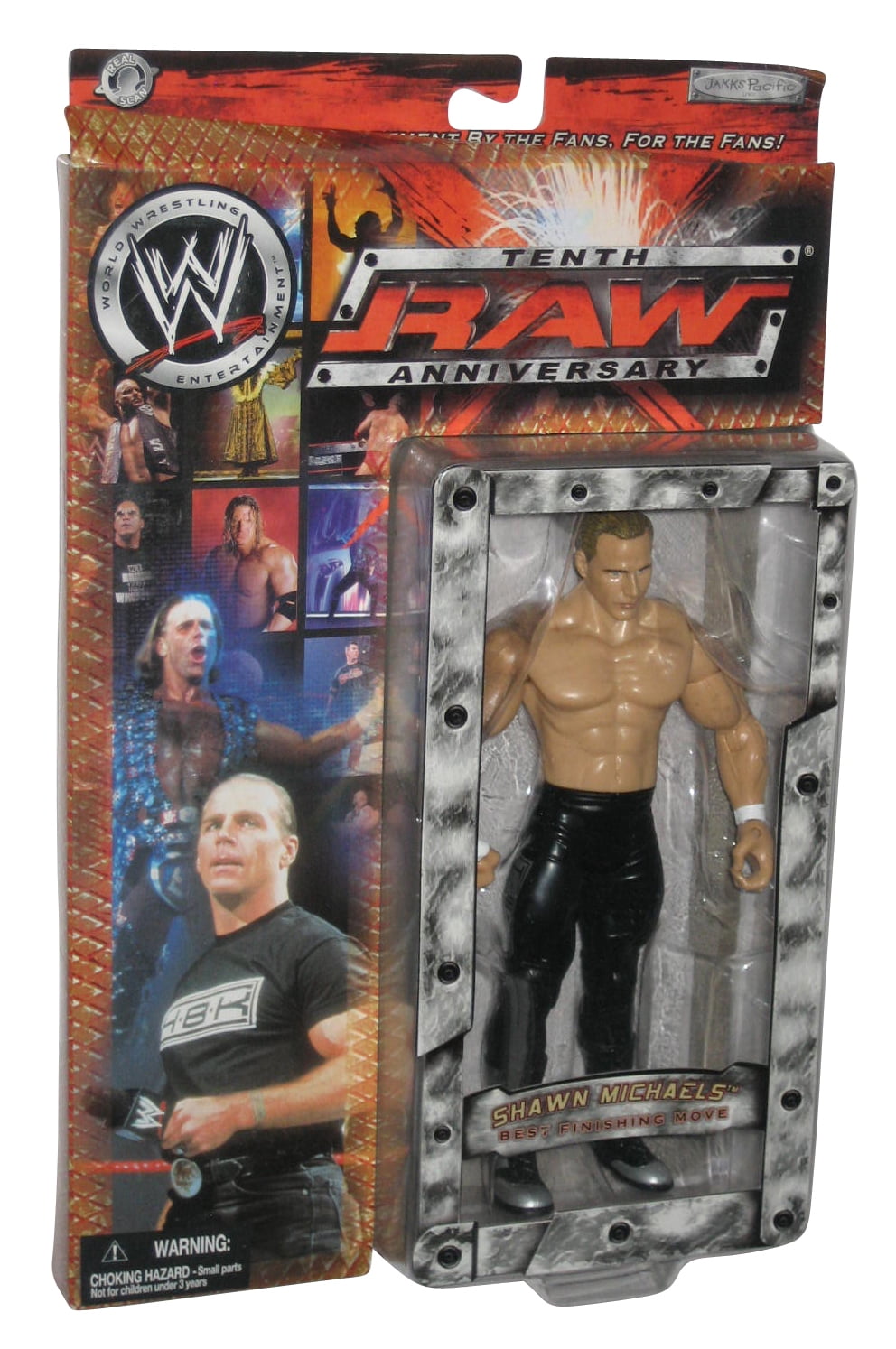 WWE Raw Tenth Anniversary Shawn Michaels Best Finishing Move Figure