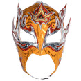 thumbnail image 1 of WWE Rey Fenix Luchador Replica Mask - Orange and Red, 1 of 4