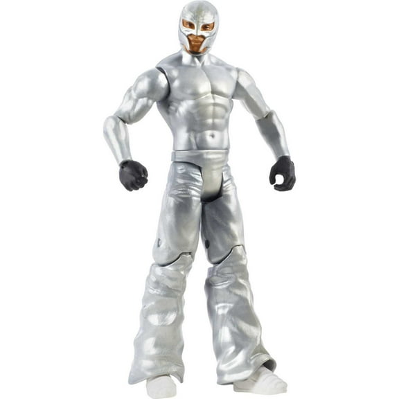 WWE Rey Mysterio 6 in Action Figure Posable Toy and Collectible For Ages 6 Years Old & Up