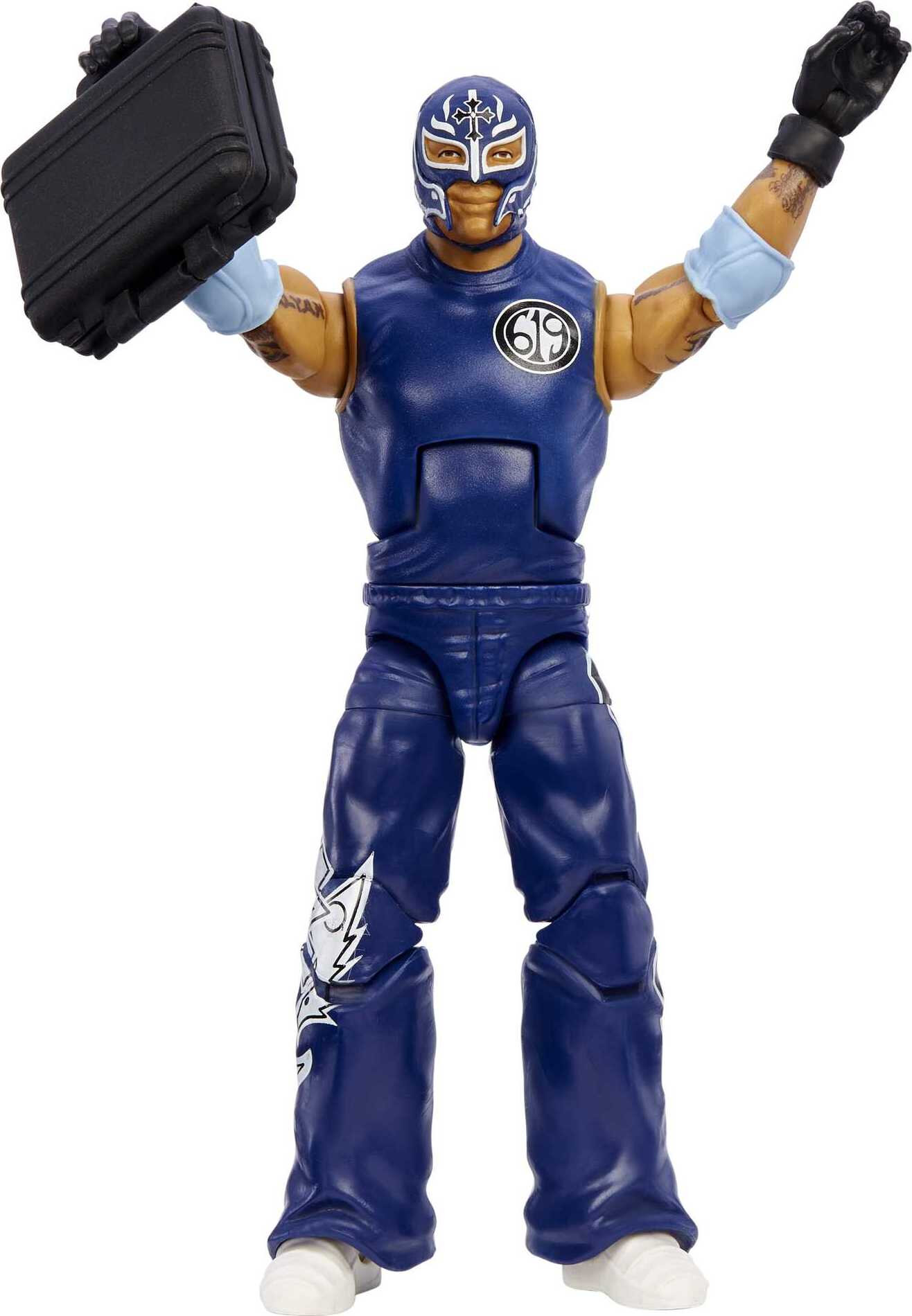 Figurine Minix WWE Rey Mysterio 12 Cm - PVC, Sous Licence Officielle, Boîte Collector