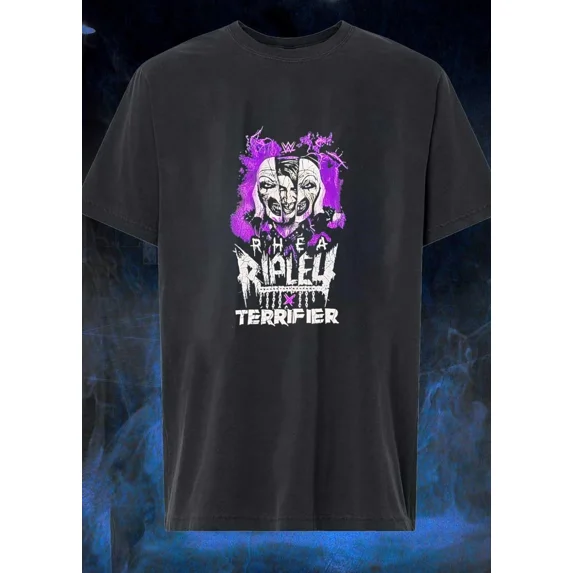 WWE Rhea Ripley Terrifier Split Mask Unisex T-shirt For Fan