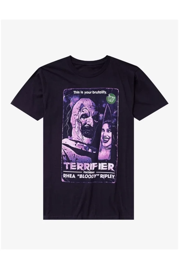 WWE Rhea Ripley X Terrfier Knife Unisex T-Shirt