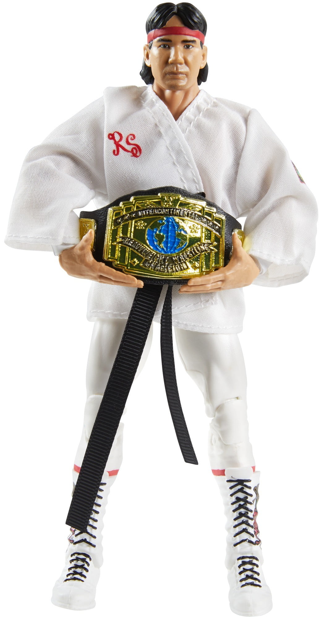 WWE Ricky “The Dragon” Steamboat Fan Takeover Elite Collection Action  Figure With Accessories, 6-In/15.24-Cm