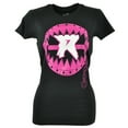 thumbnail image 1 of WWE Rise Above Breast Cancer Awareness Wrestling Women Ladies Black Pink White T-shirt Tee Medium, 1 of 2