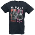 thumbnail image 1 of WWE Rivals Stone Cold Steve Austin vs Bret Hitman Hart Mens Black T-shirt, 1 of 4