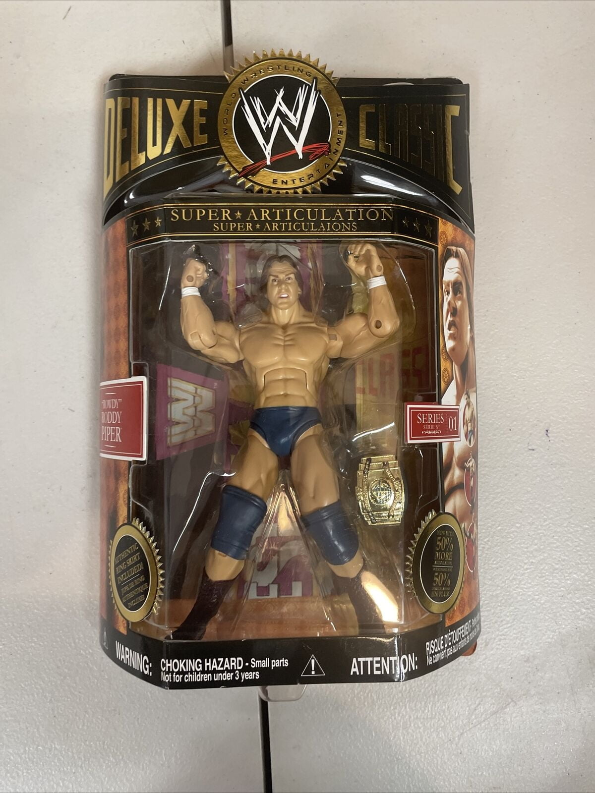 WWE Roddy Piper Deluxe Edition Classic Superstars Series 1 WWF