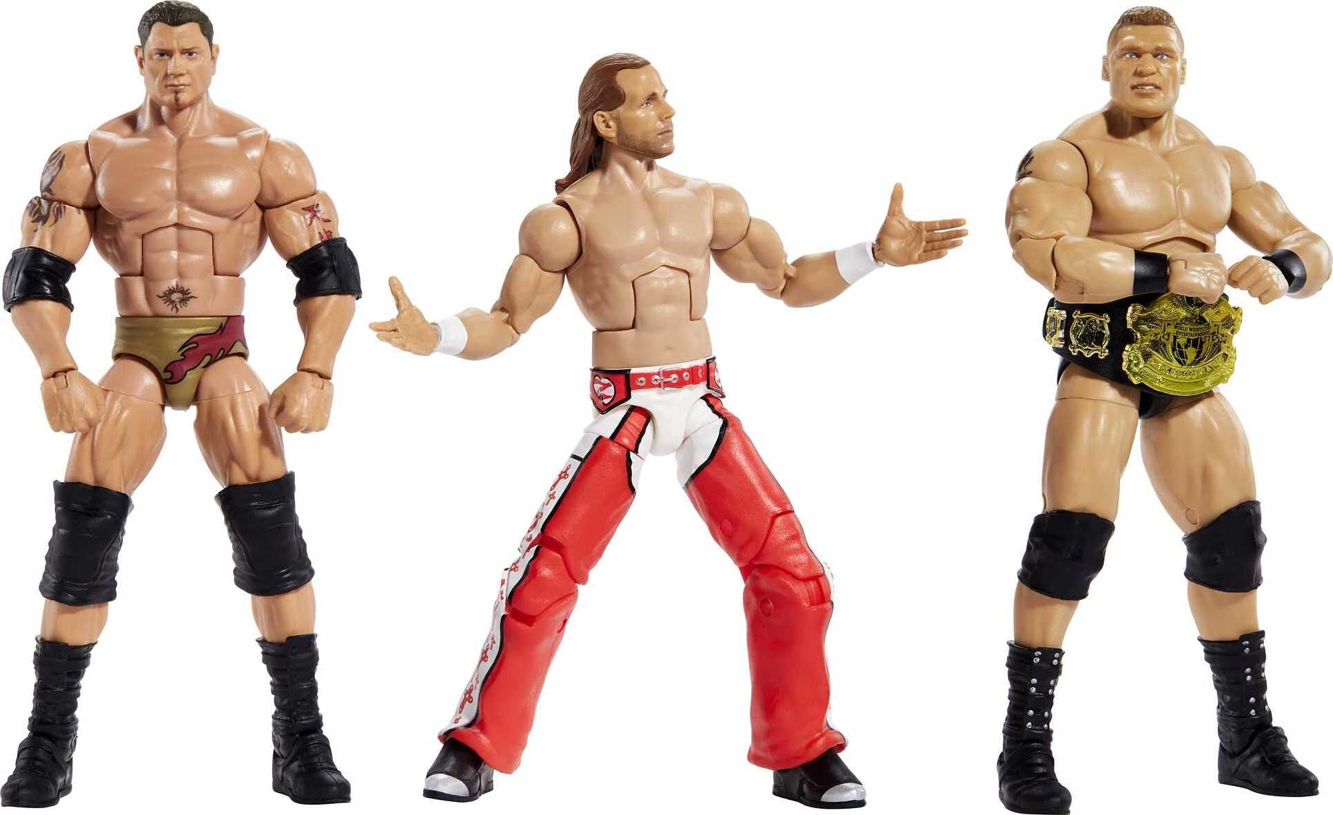WWE Ultimate Edition Action Figure & Accessories Sets, 6-inch Collectible  Superstars with 30 Articulation Points