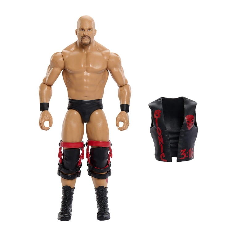 WWE “Stone Cold” Steve Austin Action Figure, Main Event Series