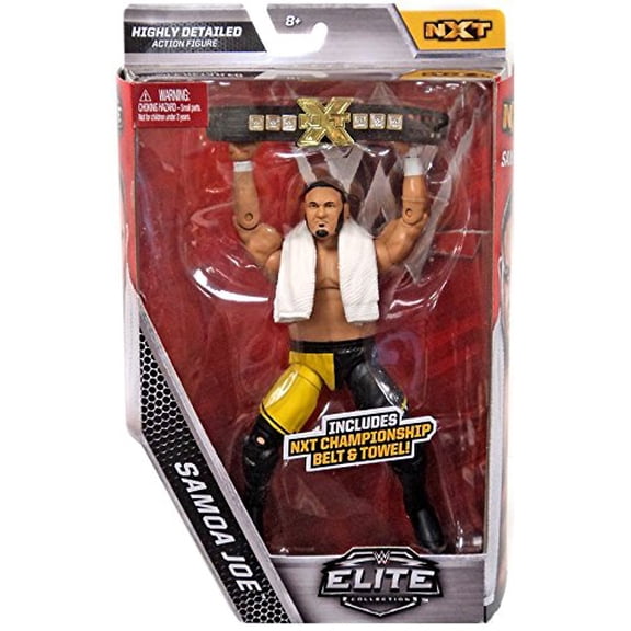 WWE Elite Collection Samoa Joe Exclusive Action Figure (with NXT Championship)