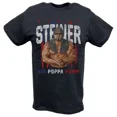 thumbnail image 1 of WWE Scott Steiner Big Poppa Pump Black T-shirt, 1 of 5
