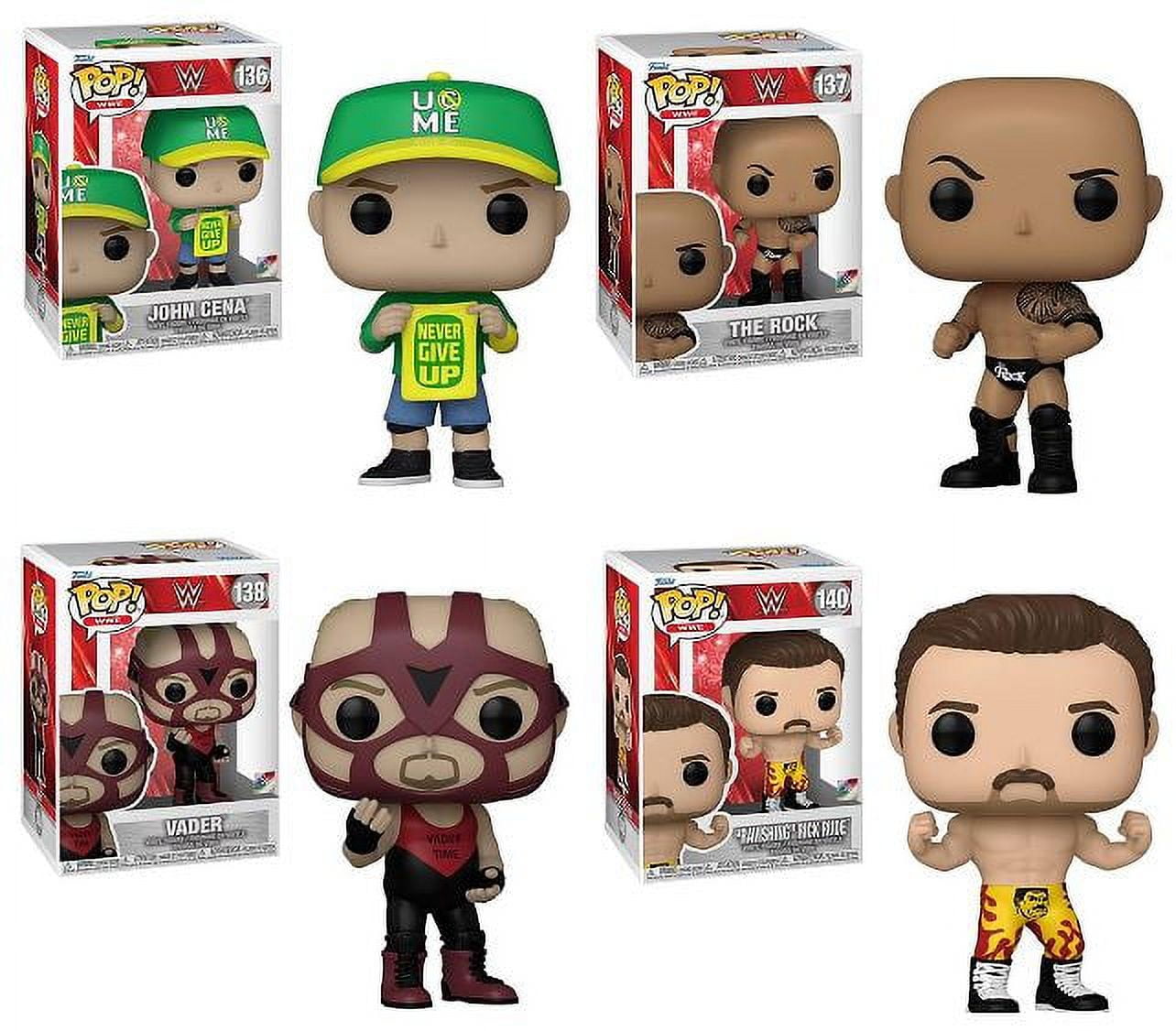 WWE Series 20 Funko Pop! Complete Set (4) - Walmart.com