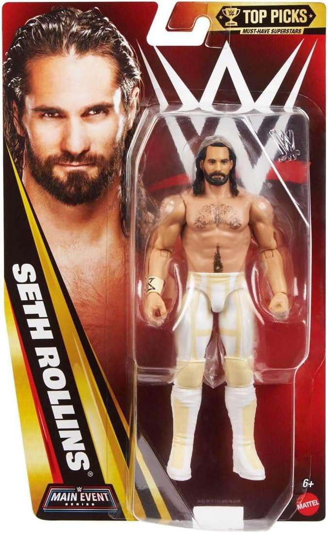 WWE Main Event Series 2026 Wave 2 Seth Rollins 6" Action Figure