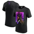 thumbnail image 1 of WWE Seth Rollins “Visionary Messiah” T-Shirt – Abstract Art Style – Purple & Orange Graphic Tee, 1 of 2