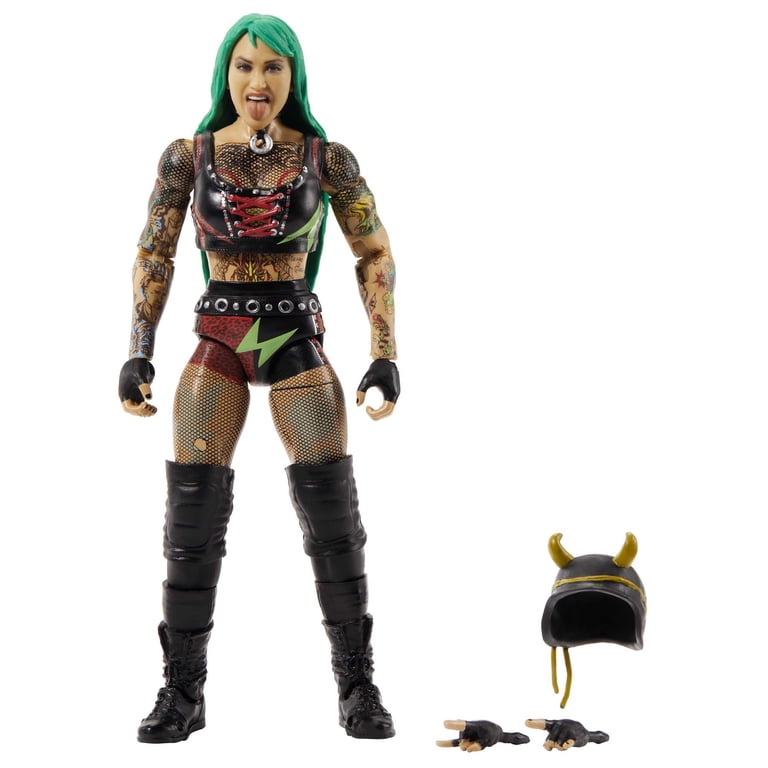 タカラトミーPlayShot プレイショット(ブラック) WWE Shotzi Elite Collection, 6-inch Wrestler Superstar Action