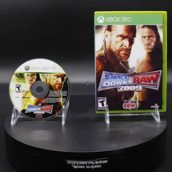 Restored WWE Smackdown VS Raw 2009 Microsoft Xbox 360