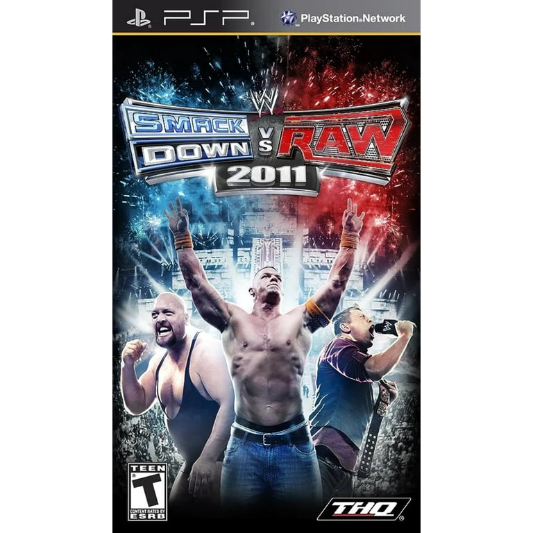 Restored WWE Smackdown Vs. Raw 2011 PSP PlayStation Portable