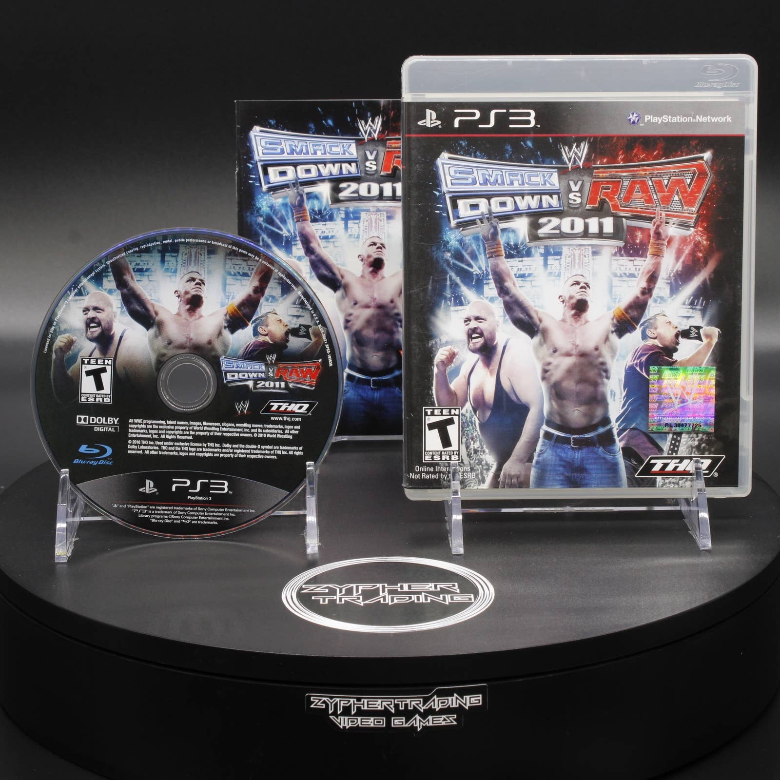 Restored WWE Smackdown Vs. Raw 2011 Sony PlayStation 3 PS3