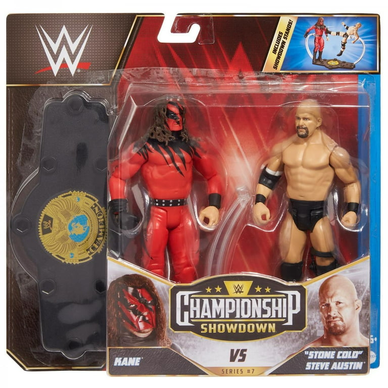 WWE “Stone Cold” Steve Austin vs Kane Championship Showdown 2-Pack