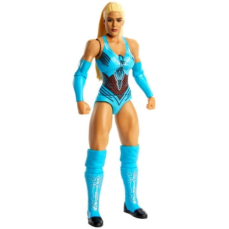 WWE Summer Slam Lana Action Figure Scale with Articulation & Ring Gear, 6"