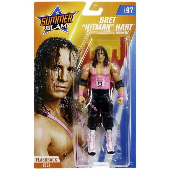 WWE SummerSlam Bret "Hitman" Hart Action Figure