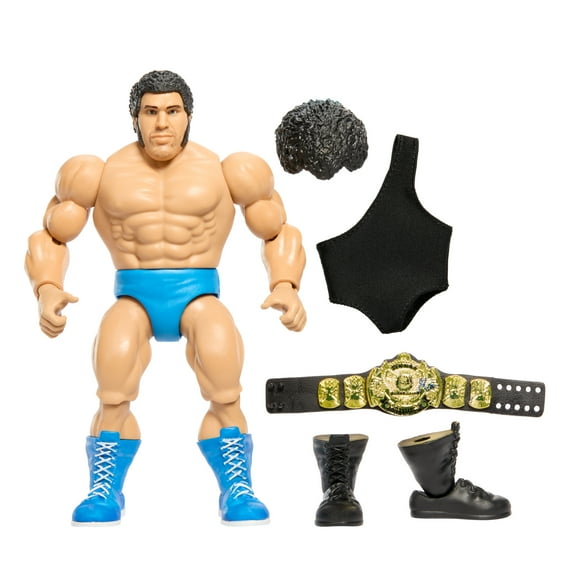 WWE Superstars Andre the Giant Action Figure & Accessories Set, 6-inch Retro Collectible