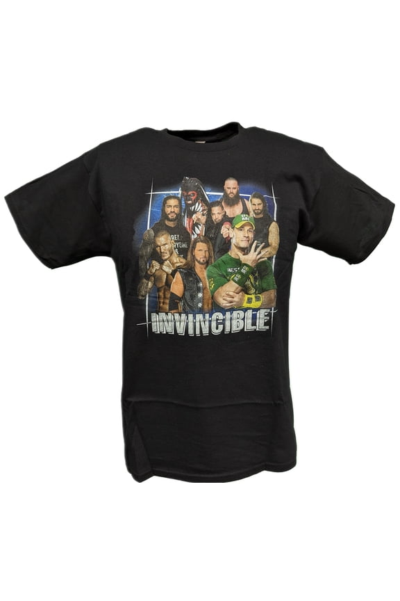 Superstars Invincible Boys Juvy T-shirt Cena Styles Reigns YXS