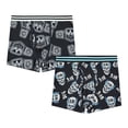 thumbnail image 1 of WWE Superstars Mens Boxer Briefs, 2 Pieces Set Allover Printed Underwear Multicolor – M, 1 of 6