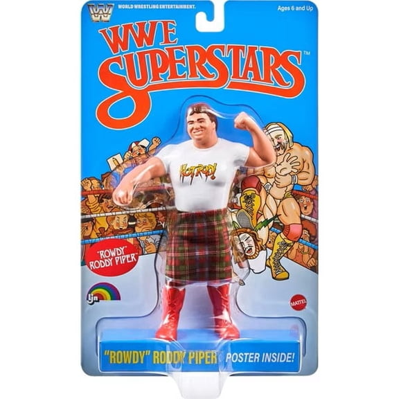 WWE Superstars Rowdy Roddy Piper Action Figure
