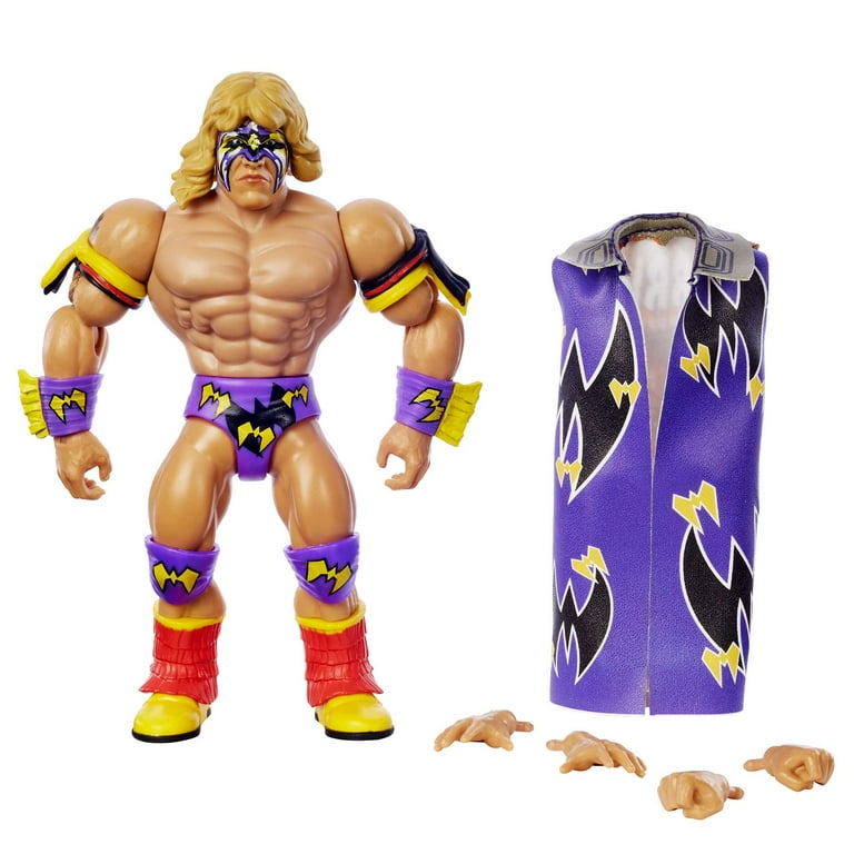 WWE 80's Greats フィギュアセット WWE Wrestling Ultimate Warrior Retro-Style Action Figure, 80s