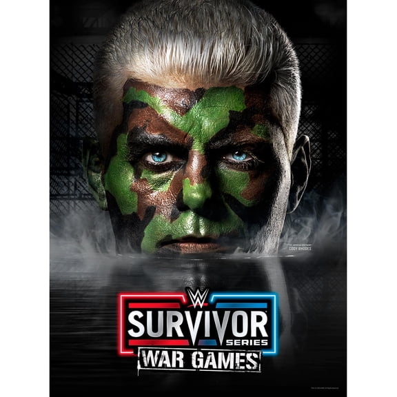 WWE Survivor Series 2023 18" x 24" Event Poster Art Photograph