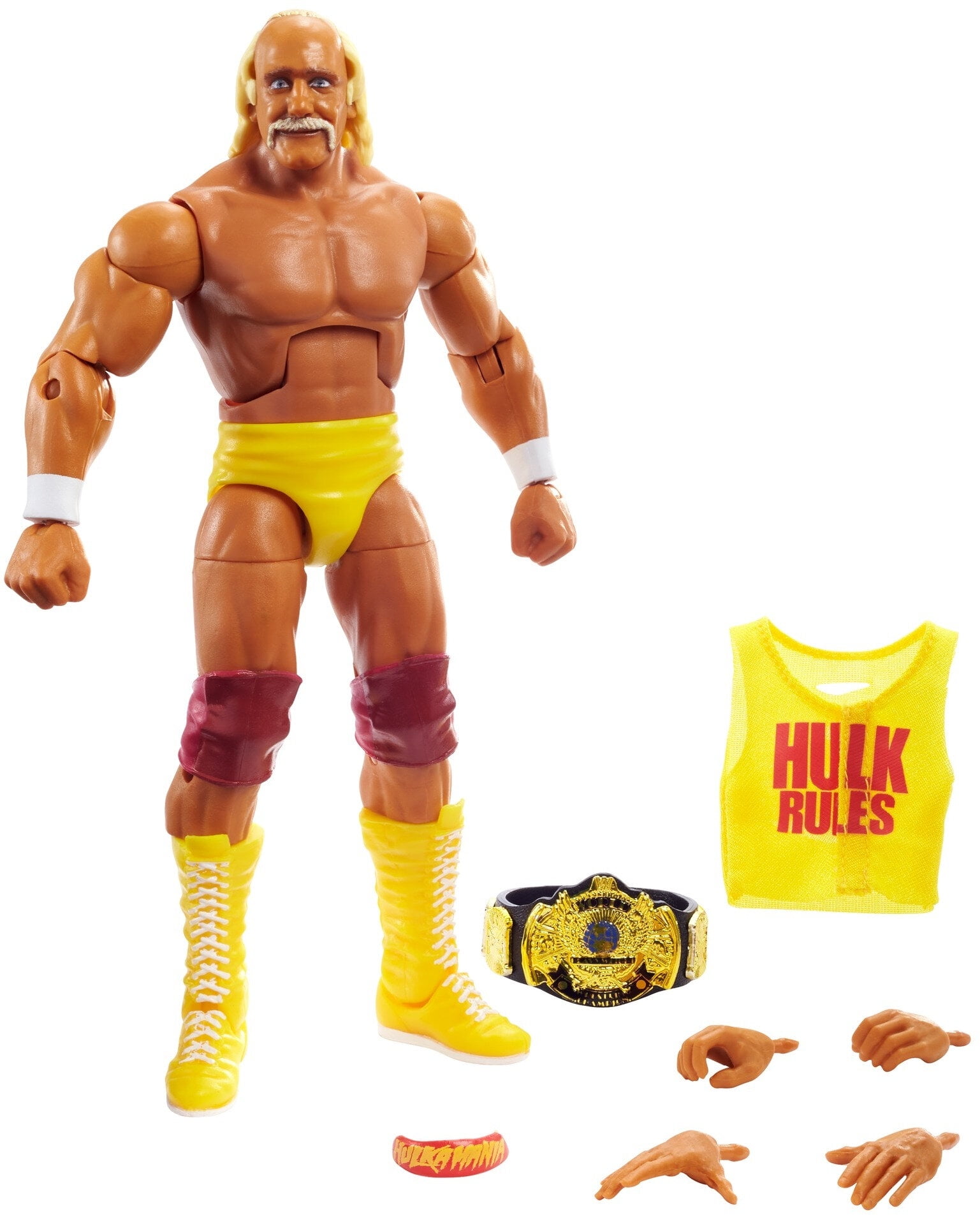 WWE Survivor Series Hulk Hogan Elite Collection Action Figure with ...
