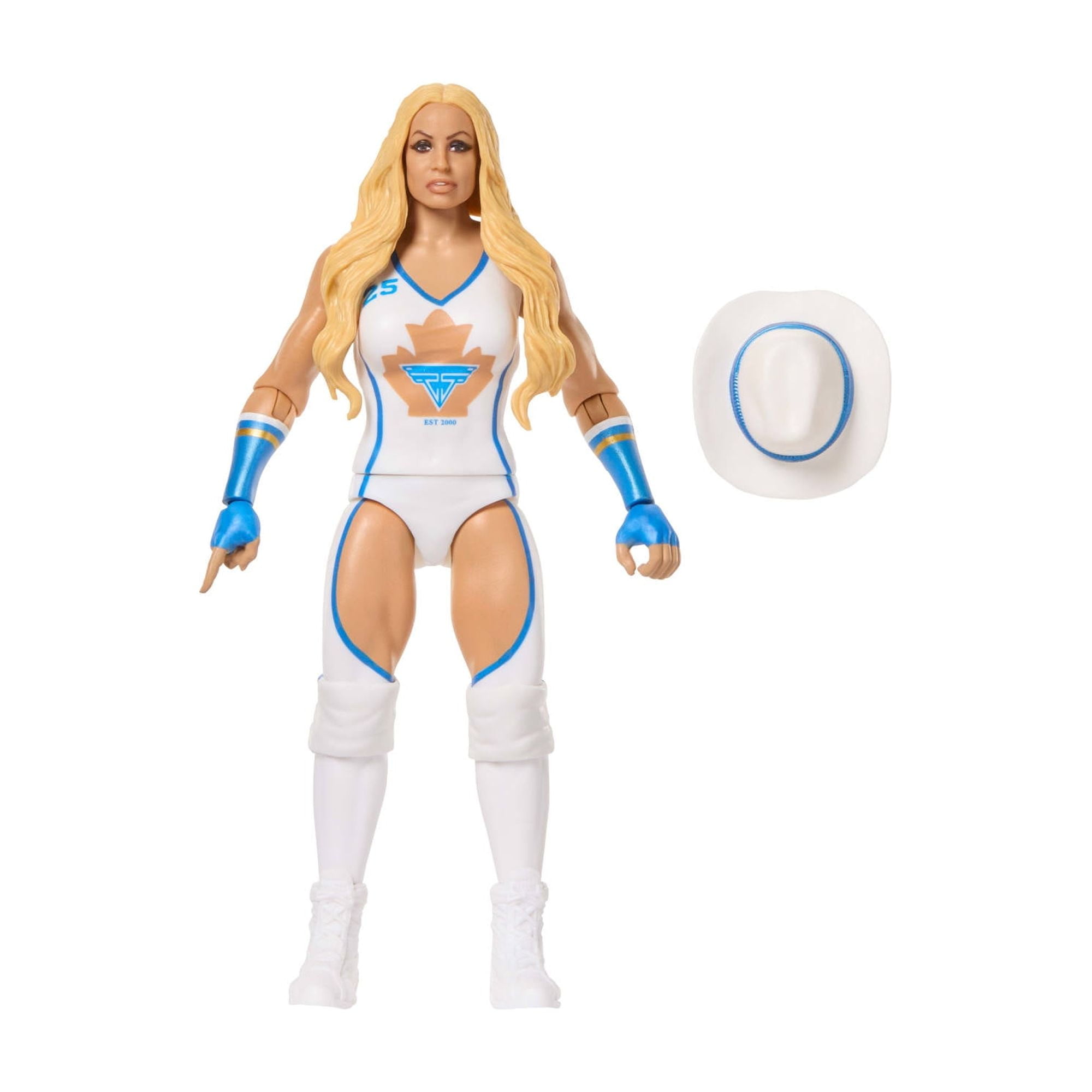 WWE Trish Stratus Action Figure, Main Event Series #163, 6-inch Collectible with Articulation