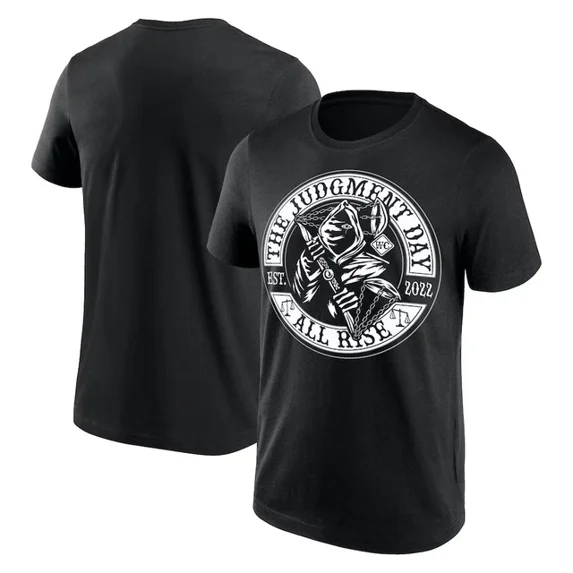 WWE The Judgment Day All Rise Black T-Shirt ,Black Color,Size M