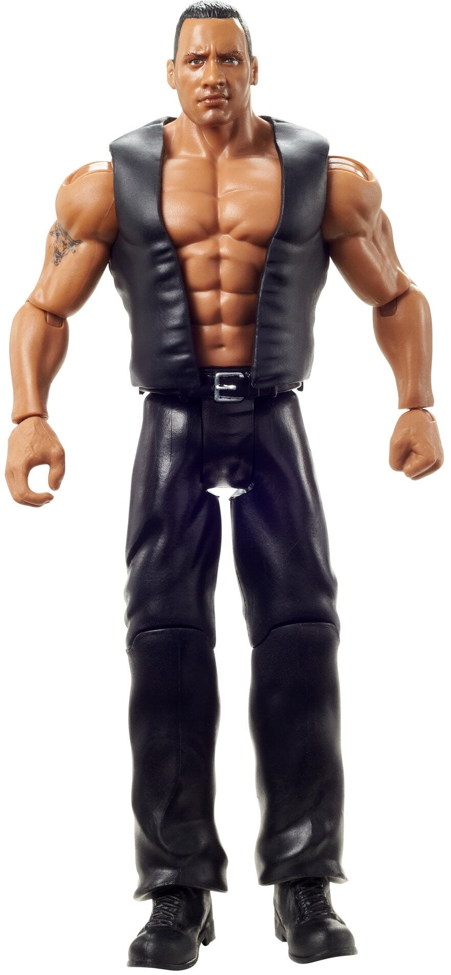 WWE The Rock Action Figure, 6-inch Collectible for Ages 6 Years Old & Up