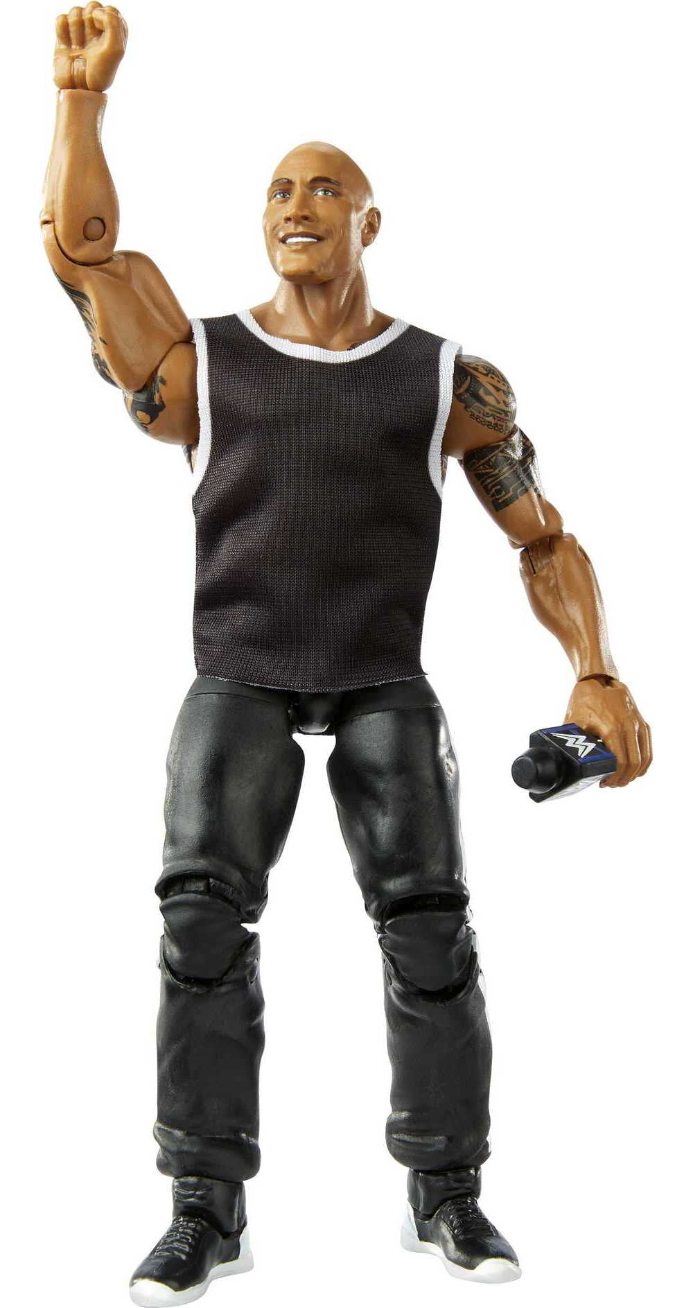 Free Shipping! WWE The Rock Elite Collection Action Figure