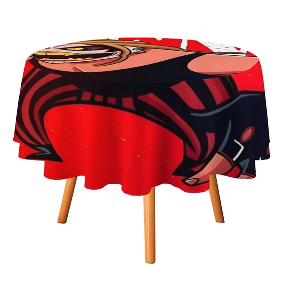 WWE Themed 60 Inch Round Tablecloth Suitable For Decoration And Gift Giving