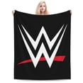 thumbnail image 1 of WWE Throw Blanket, Cozy Flannel Blankets For Boys Girls, Super Soft Warm Blanket For Couch Sofa Bed, 1 of 9