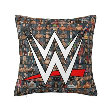 WWE Throw Pillow Cover Decoration Pillow Case Cushion for Home Sofa Couch 16"x16"