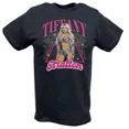 thumbnail image 1 of WWE Tiffany Stratton Purple Pose Black T-shirt, 1 of 5