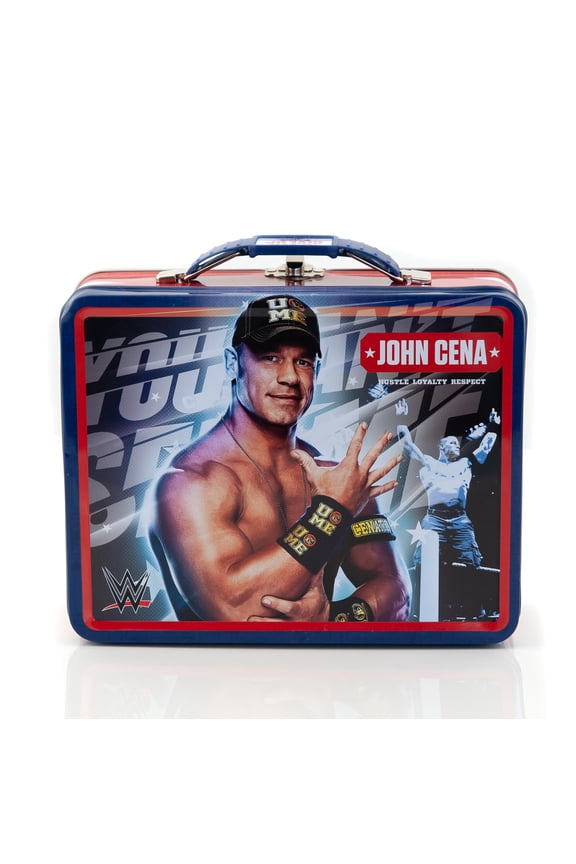 Superstar John Cena "Hustle Loyalty Respect" Retro Metal Lunchbox