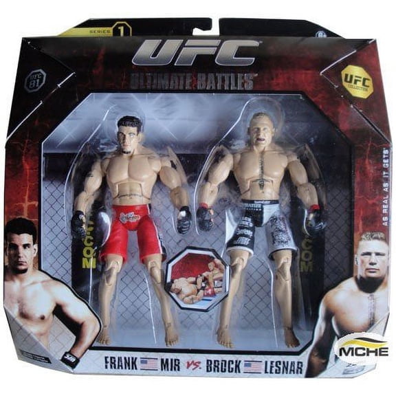 WWE UFC Deluxe Figures, 2 pack