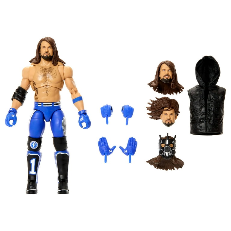 WWE Ultimate Edition AJ Styles Action Figure & Accessories Set