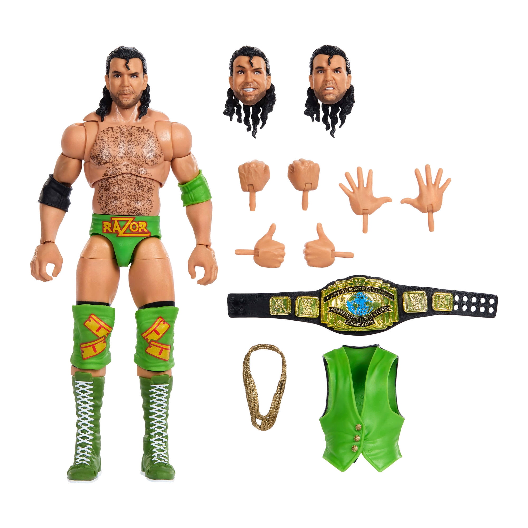 WWE Ultimate Edition Razor Ramon Action Figure & Accessories