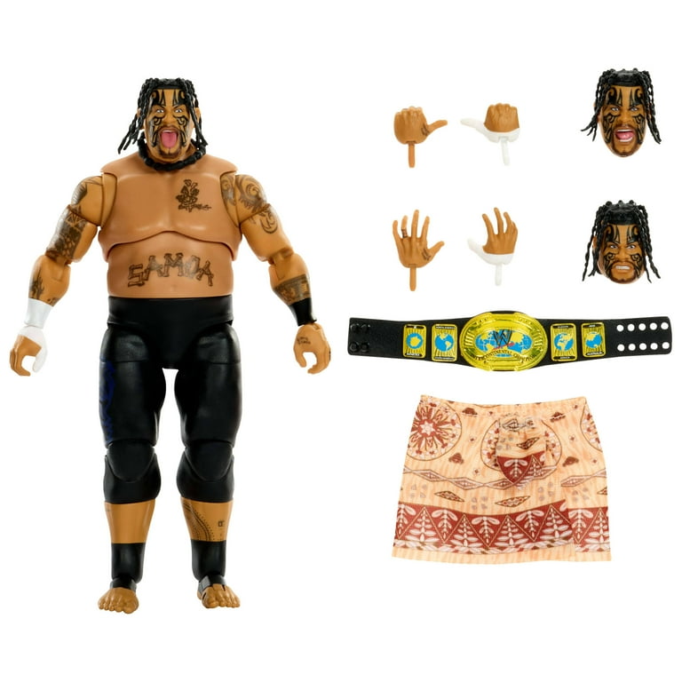 WWE フィギュア　ウマガ　マテル社 WWE, Ultimate Edition Umaga Action Figure, 6-inch, Multicolor