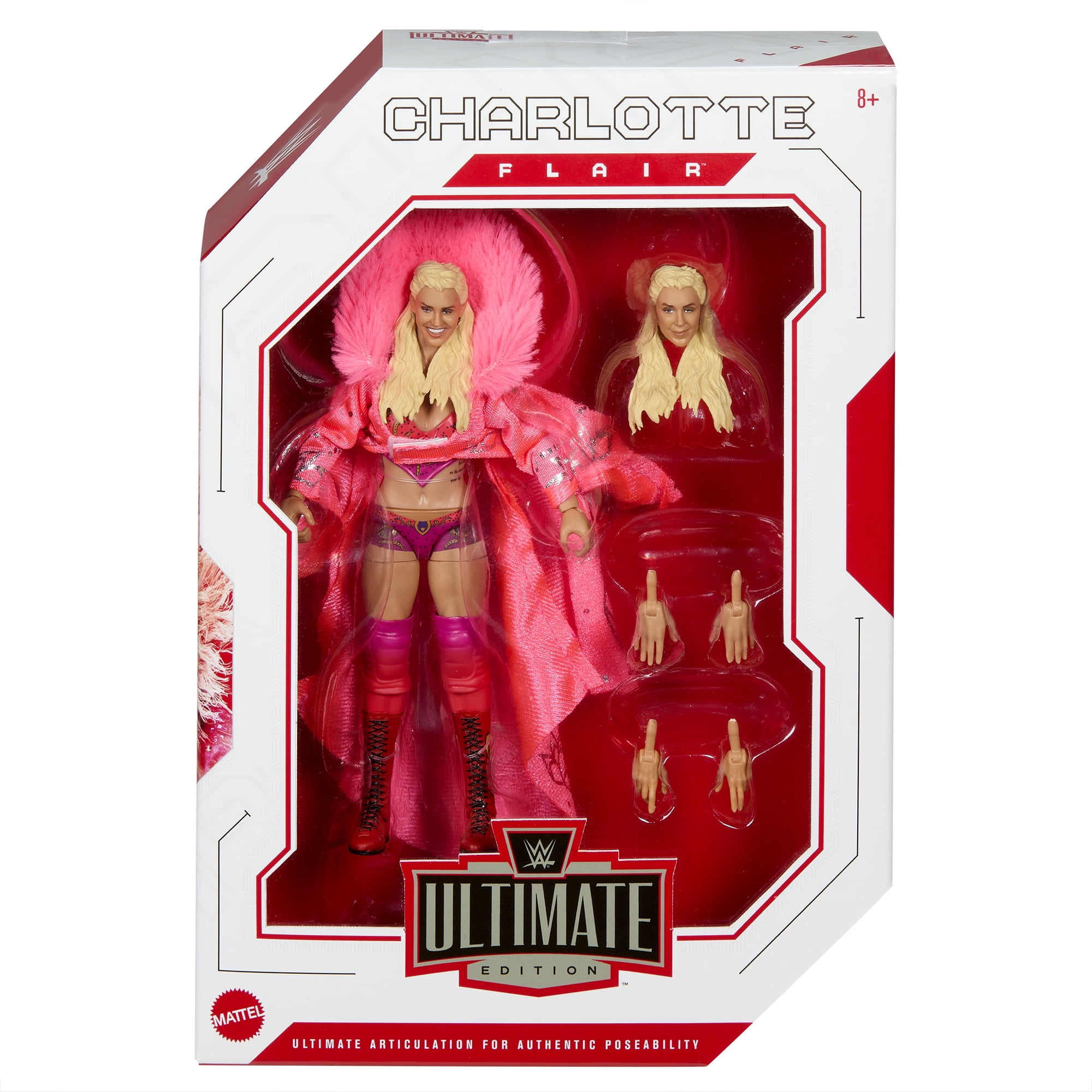 WWE マテル ULTIMATE シャーロット フレアー フィギュア WWE Ultimate Edition Charlotte Flair Action Figure & Accessories