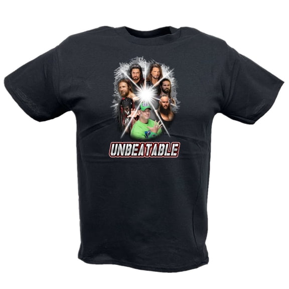 WWE Unbeatable Kids Boys T-shirt Cena Balor Strowman Bryan YS