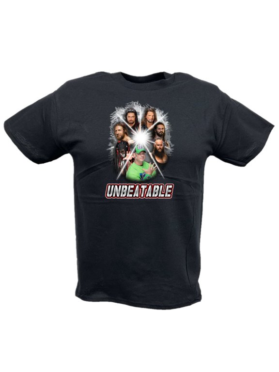 WWE Unbeatable Kids Boys T-shirt Cena Balor Strowman Bryan YS
