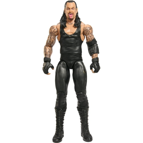 WWE Undertaker Action Figure, 6-inch Collectible Superstar with Articulation & Life-Like Look