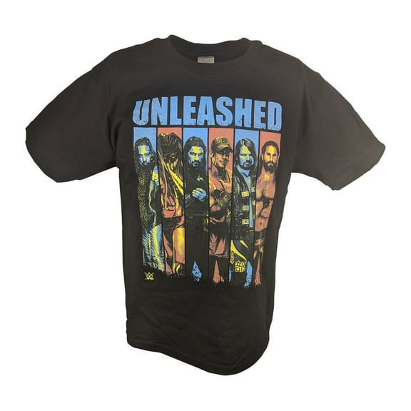 Unleashed Boys Kids T-shirt Elias Balor Reigns Rollins 4